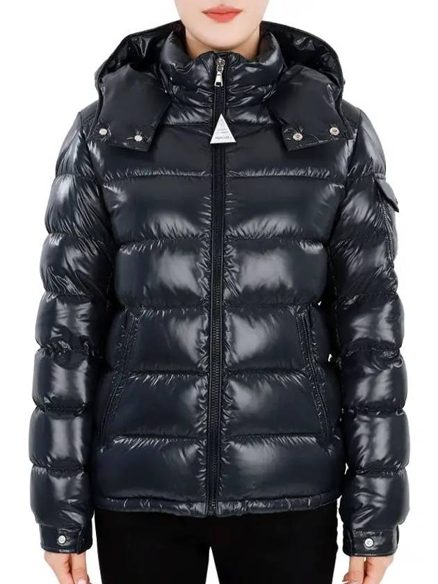 Kids NEW MAYA down padded jacket navy 1A12520 68950 742 12 14A adult wearable - MONCLER - BALAAN 2