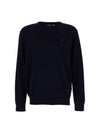 Embroidery Pony Knit Top Navy - POLO RALPH LAUREN - BALAAN 2