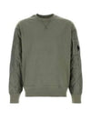 Quilted panel crew neck sweatshirt 17CMSS003A005835M - CP COMPANY - BALAAN 2