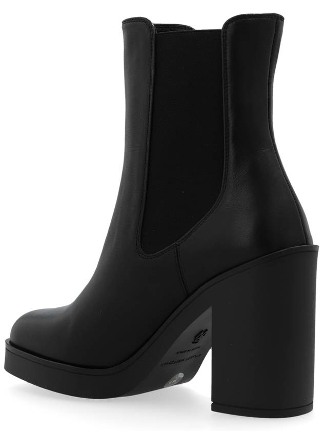 Stuart Weitzman Heeled Ankle Boots Bethenny 80, Women's, Black - STUART WEITZMAN - BALAAN 5