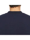 Alexandre Mattiussi Embroidered Logo Sweatshirt Navy - AMI - BALAAN 8