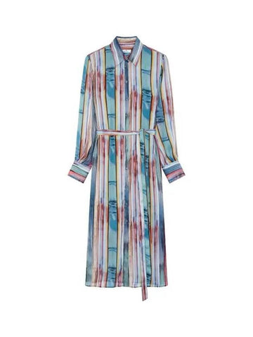 PS Women s Glass Stripe One Piece Multi 271105 - PAUL SMITH - BALAAN 1