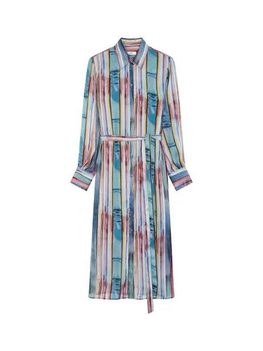 PS Women s Glass Stripe One Piece Multi 271105 - PAUL SMITH - BALAAN 1