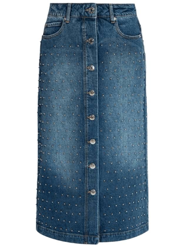 Lali denim A line skirt indigo - MUNTHE - BALAAN 1