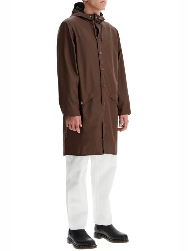 unisex long rain jacket - RAINS - BALAAN 3