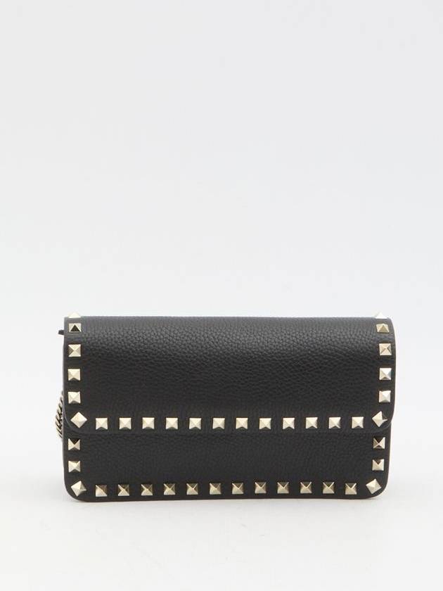 Rockstud chain pouch - VALENTINO - BALAAN 1