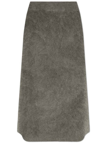 Lisa Yang Cashmere Skirt Asta, Women's, Grey - LISA YANG - BALAAN 1