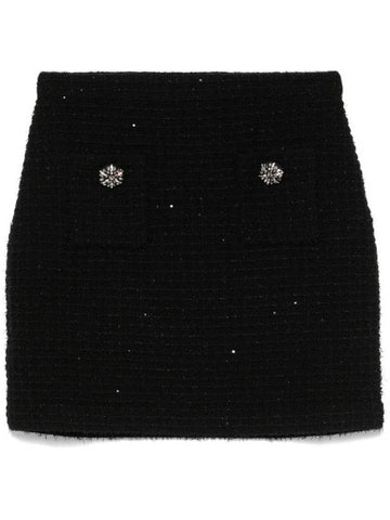 Self-portrait Skirts Black - SELF PORTRAIT - BALAAN 1