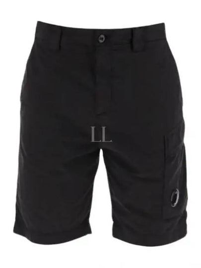 50 Fili Cargo Shorts Black - CP COMPANY - BALAAN 2