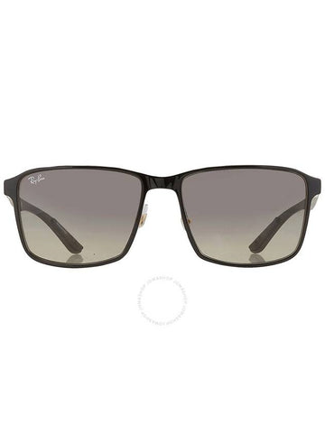 Ray Ban Grey Square Unisex Sunglasses RB3721 187/11 59 - RAY-BAN - BALAAN 1