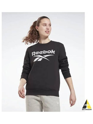 Vector brushed sweatshirt women black GS9378 - REEBOK - BALAAN 1