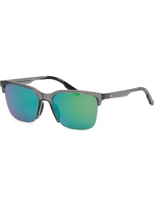 Sports sunglasses transparent mirror semi rimmed golf UA PHENOM 63MZ9 - UNDER ARMOUR - BALAAN 7