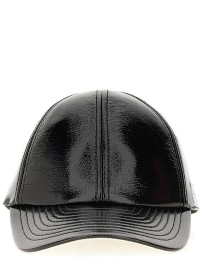 Signature Reedition Vinyl Ball Cap Black - COURREGES - BALAAN 2