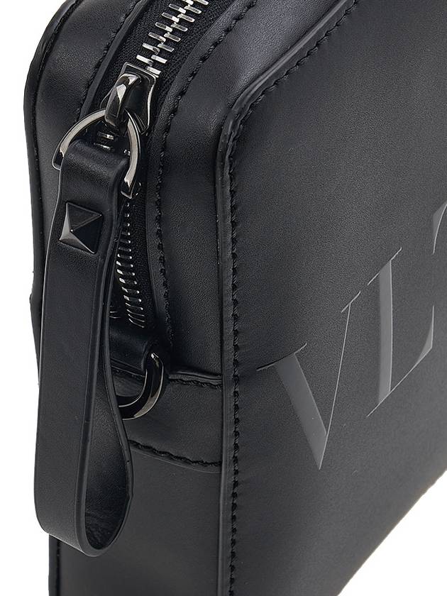 VLTN Leather Cross Bag Black - VALENTINO - BALAAN 10