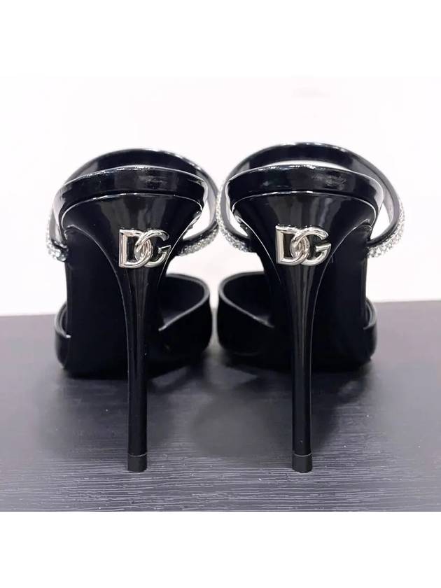 Crystal Mule Heel Black - DOLCE&GABBANA - BALAAN 3