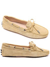 Gommino Suede Driving Shoes Yellow - TOD'S - BALAAN 2