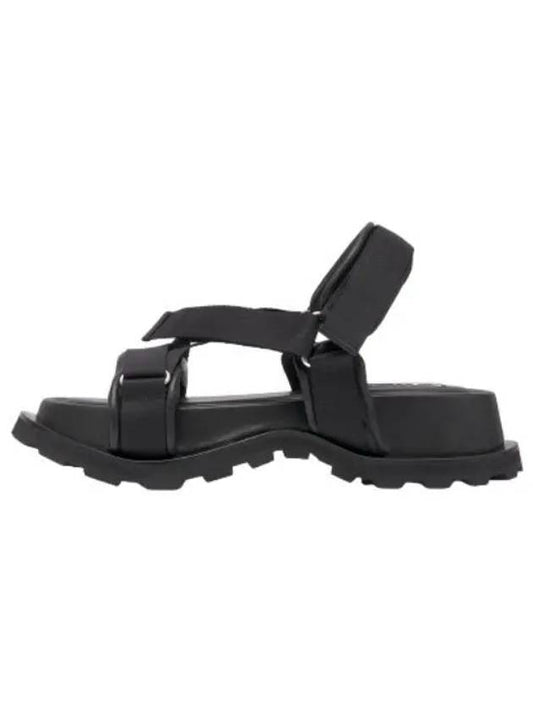 platform sandals black - JIL SANDER - BALAAN 1