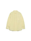 Regular Collar Wind Shirt SUGS400E LY Light Yellow - NANAMICA - BALAAN 1