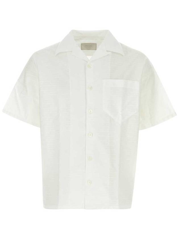 Long Sleeve Shirt UCS414S2211VJP F0009 White - PRADA - BALAAN 2