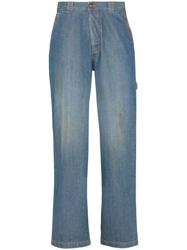 Denim Straight Pants S51LA0171 S30876961 - MAISON MARGIELA - BALAAN 2