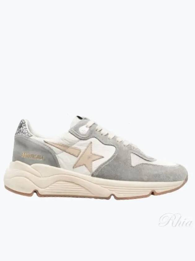 Running Sole Canvas Toe Star Low Top Sneakers Grey - GOLDEN GOOSE - BALAAN 2