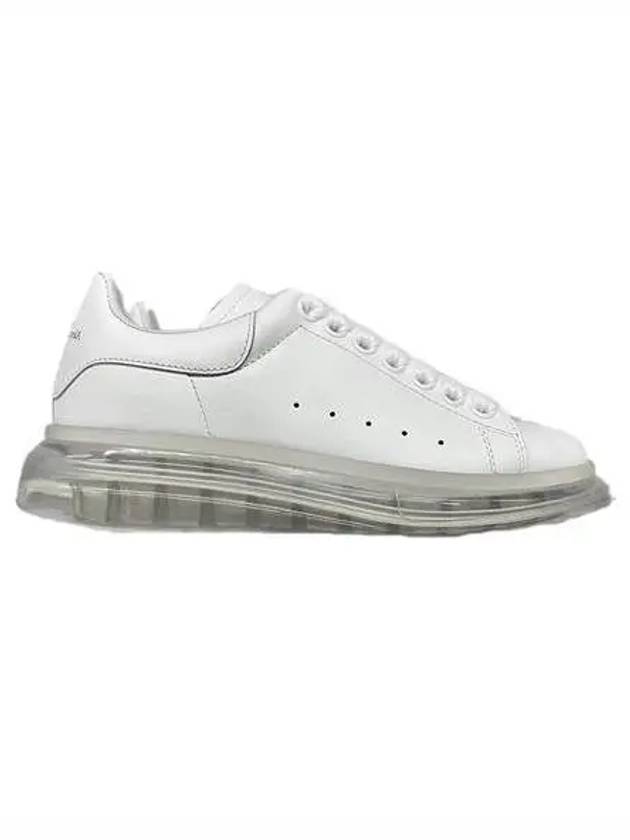 Oversized Clear Sole Low Top Sneakers White - ALEXANDER MCQUEEN - BALAAN 2