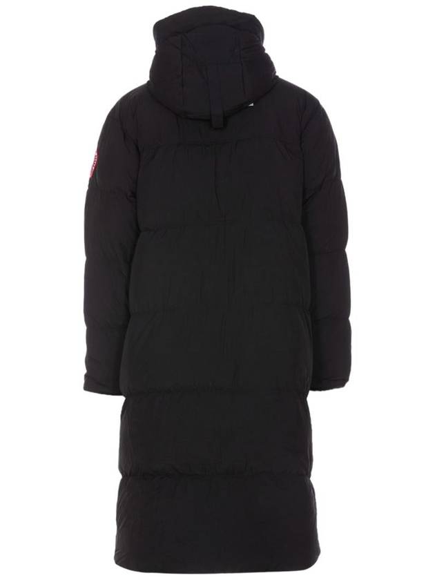 Lawrence Puffer Long Padding Black - CANADA GOOSE - BALAAN 4