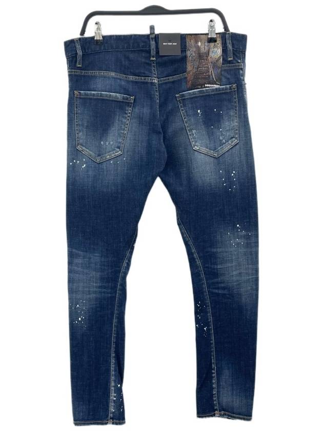 Men's Dark Reveal Wash Sexy Twist Jeans Blue - DSQUARED2 - BALAAN 3