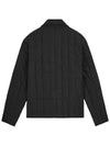 Quilted Jacket Black - MAISON KITSUNE - BALAAN 3