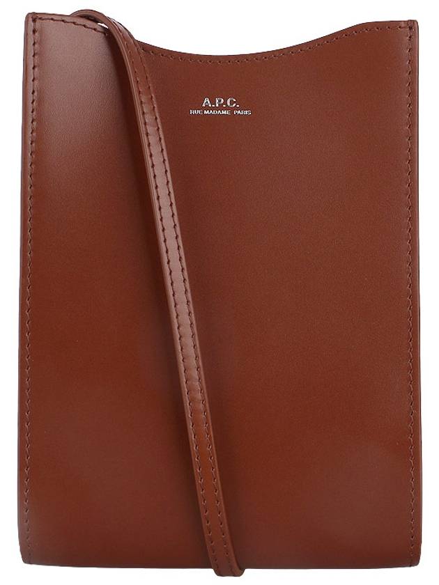 Jamie Neck Pouch Mini Bag Brown - A.P.C. - BALAAN 3