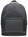 Interlocking GG Supreme Canvas Backpack Black - GUCCI - BALAAN 1