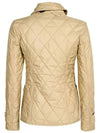 Diamond Quilted Thermoregulated Jacket New Chino Beige - BURBERRY - BALAAN 4