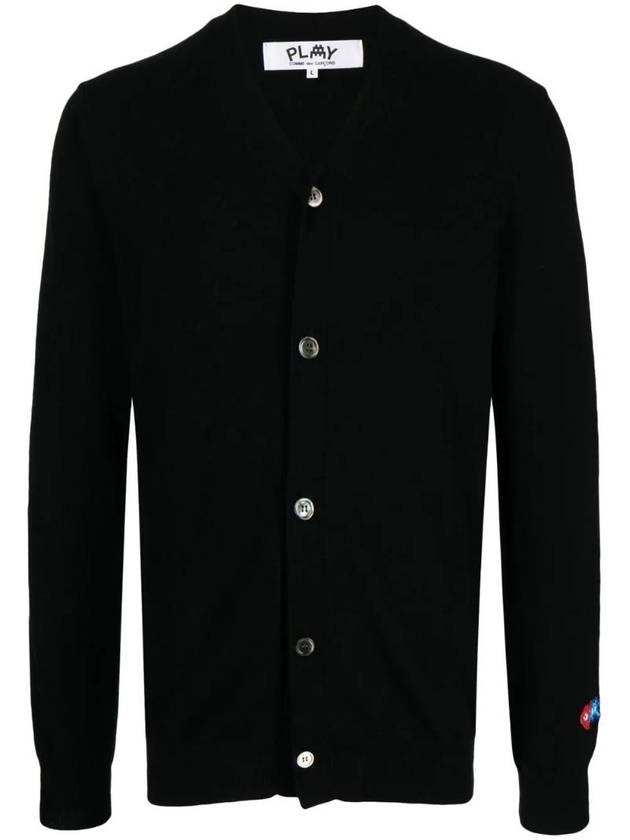 The Artist Invader Button Cardigan Navy - COMME DES GARCONS - BALAAN 1