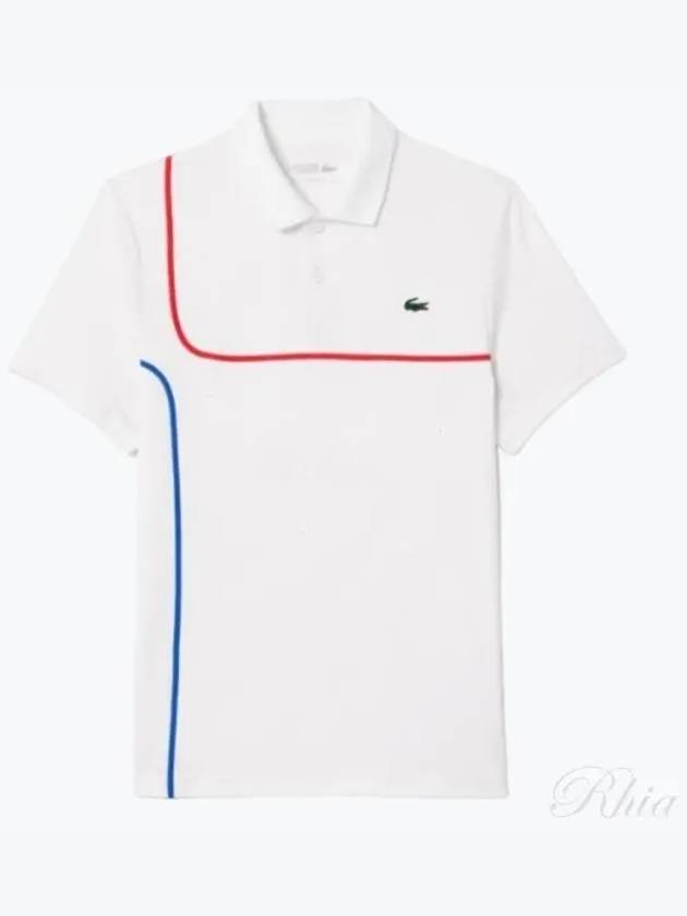 Regular Fit Sports Polo Shirt White - LACOSTE - BALAAN 2