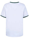 Wave color combination T-shirt MW3ME275WHT - P_LABEL - BALAAN 3