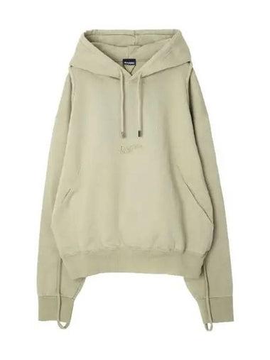 Jacquemus Le Sshirt Camargue clay logo hoodie - JACQUEMUS - BALAAN 1