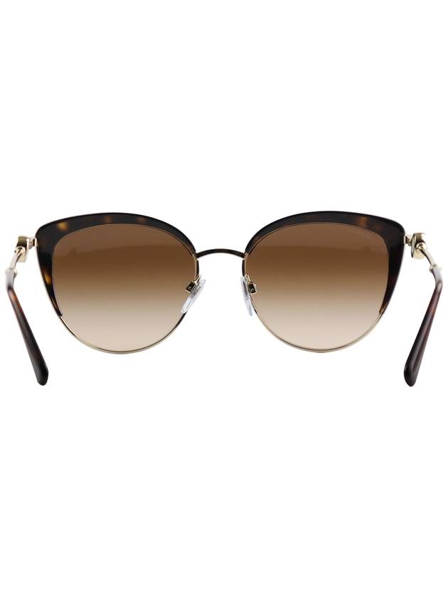 Eyewear Cat Eye Metal Sunglasses Brown - BVLGARI - BALAAN 5