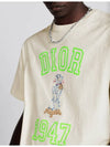 Barbie 1947 Casual Fit Short Sleeve T-Shirt Beige - DIOR - BALAAN 3