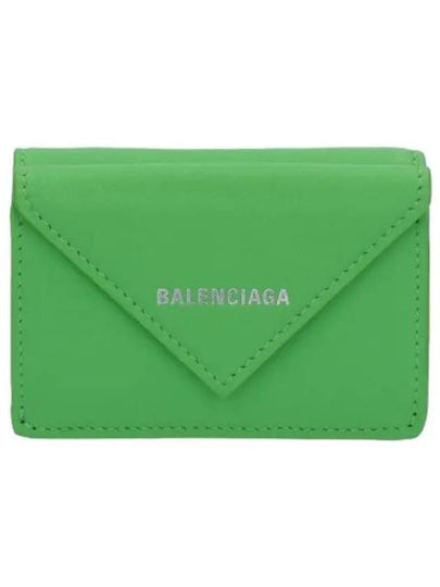 Papier Mini Half Wallet Green - BALENCIAGA - BALAAN 2