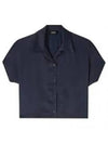 Miley Short Sleeve Shirt Navy - A.P.C. - BALAAN 2