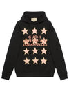 Love Parade Logo Print Hoodie Black - GUCCI - BALAAN.