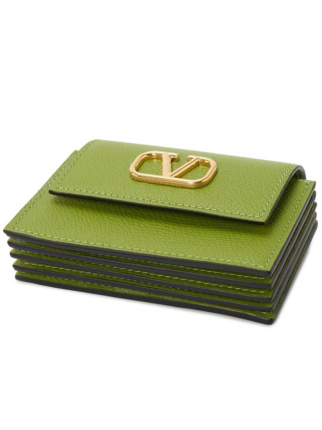 P0X36SNP EW5 Women s Business Card Wallet - VALENTINO - BALAAN 3