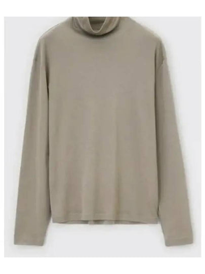 Cotton Long Sleeve Turtleneck Green - LEMAIRE - BALAAN 2