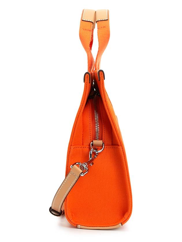 Logo Tote Bag Orange - TORY BURCH - BALAAN 4