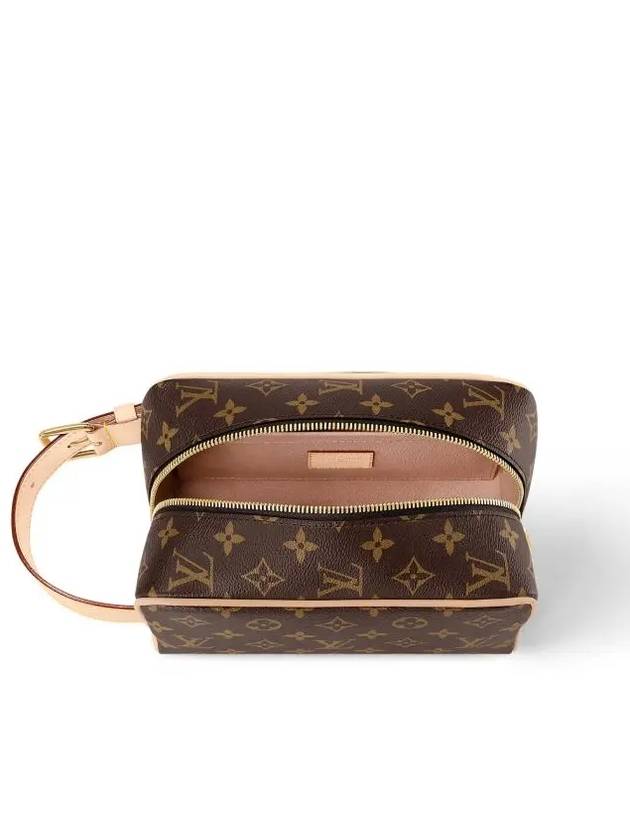 Locker Dopp Kit Monogram Pouch Bag Brown - LOUIS VUITTON - BALAAN 5