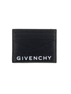 Logo 4G Monogram Card Wallet Black - GIVENCHY - BALAAN 1