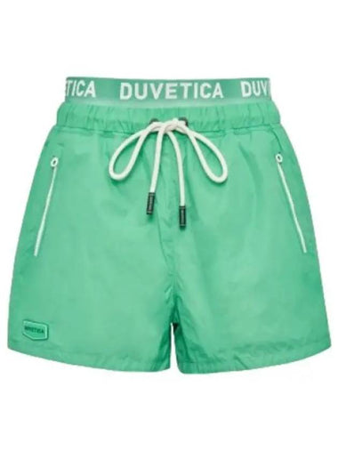 Billodi Green Women s Shorts - DUVETICA - BALAAN 1