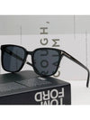 Eyewear Oversized Square Horn-rimmed Sunglasses Black - TOM FORD - BALAAN 3