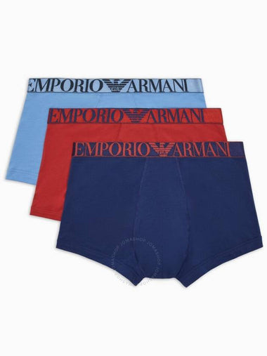 Emporio Armani Monogram Logo Three-Pack Boxer Briefs, Size Small - EMPORIO ARMANI - BALAAN 1