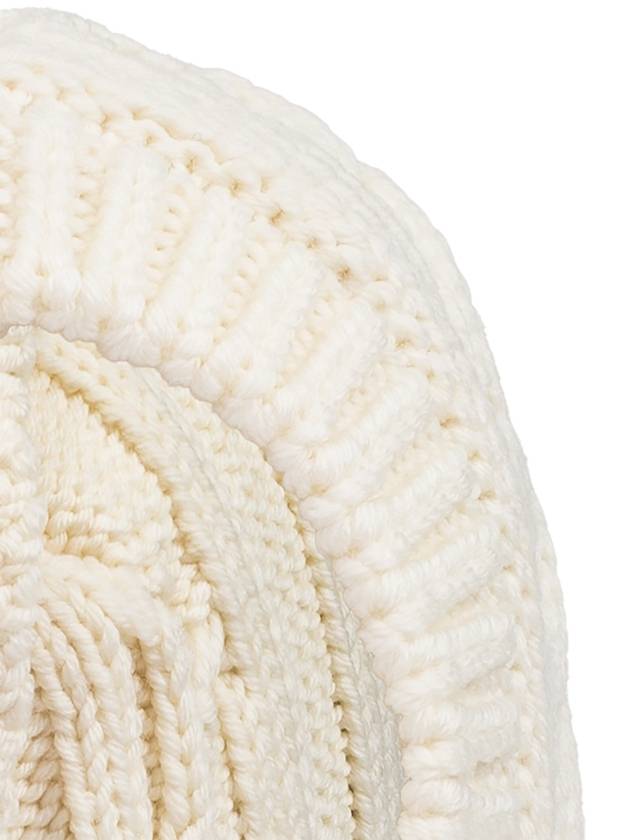 Wool Balaclava White - MONCLER - BALAAN 6